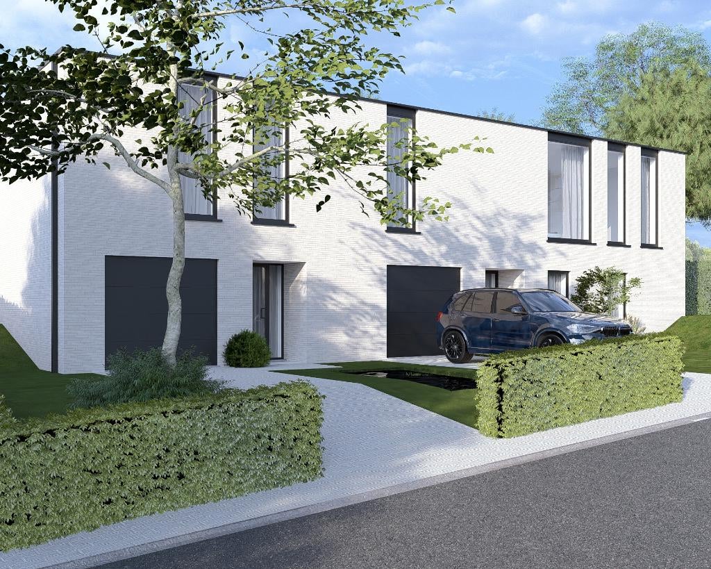 EXCLUSIEVE NIEUWBOUWWONINGEN TE HOUTHALEN, Immo, Maisons à vendre, Province de Limbourg, 4 pièces, 200 à 500 m², Maison Bi-familiale ou Jumelée