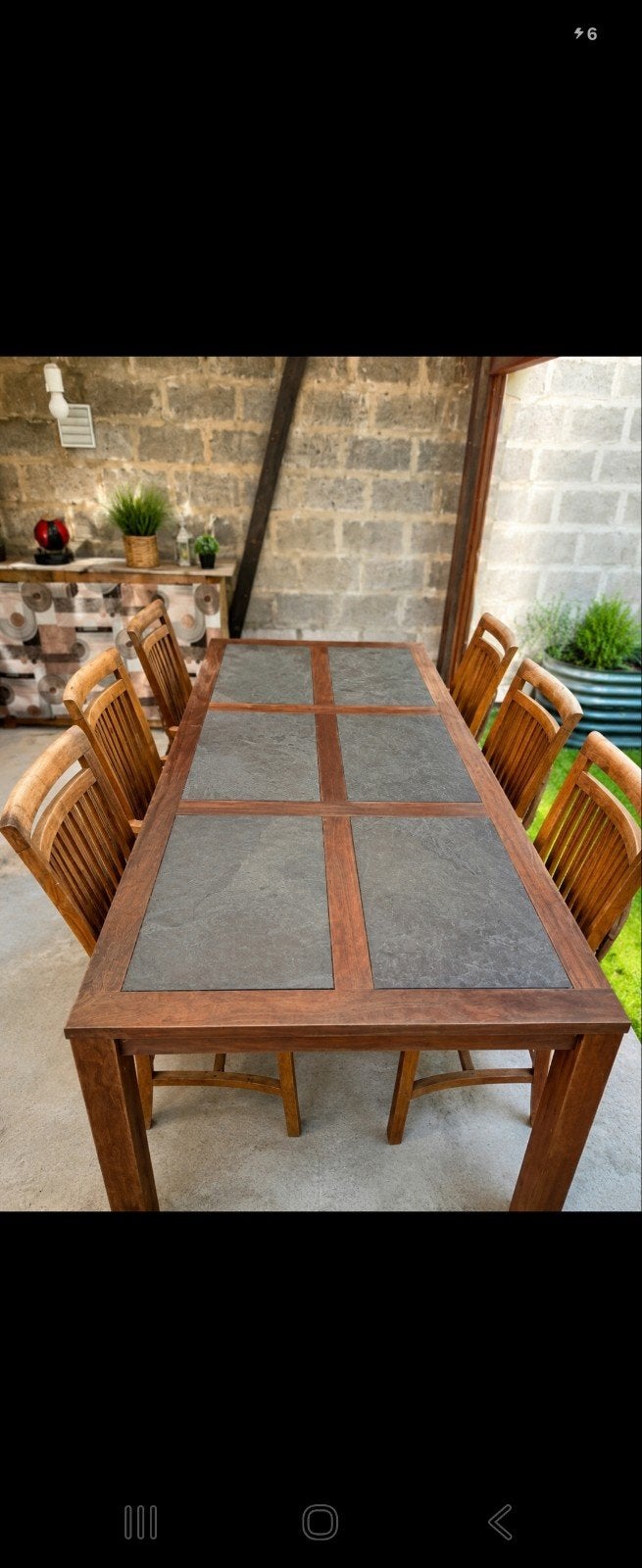 table et chaises, Jardin & Terrasse, Enlèvement