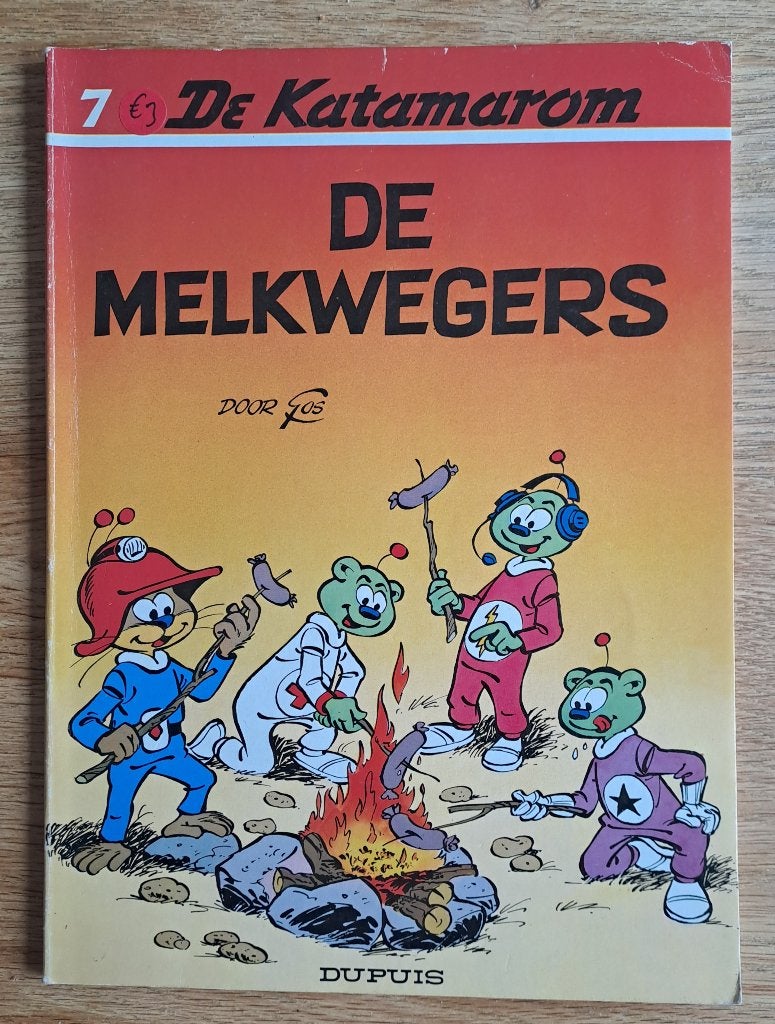 7 - De Katamarom - De Melkwegers, Boeken, Gelezen, Walt & Gos, Eén stripboek, Ophalen of Verzenden