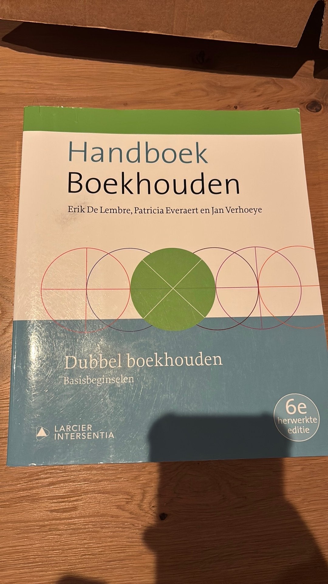 Handboek Boekhouden - Dubbel Boekhouden (zesde editie), Boeken, Ophalen of Verzenden, Erik De Lembre; Patricia Everaert