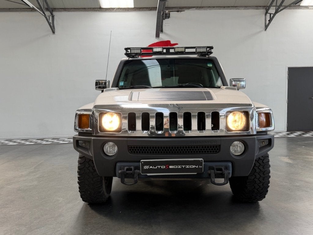 HUMMER H3 3.5I 20V, Automaat, Zwart, Beige, Leder