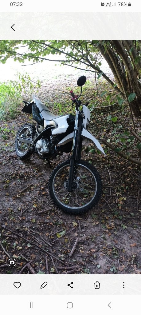 Crossmotor, Ophalen, 6 versnellingen, Gebruikt, Yamaha