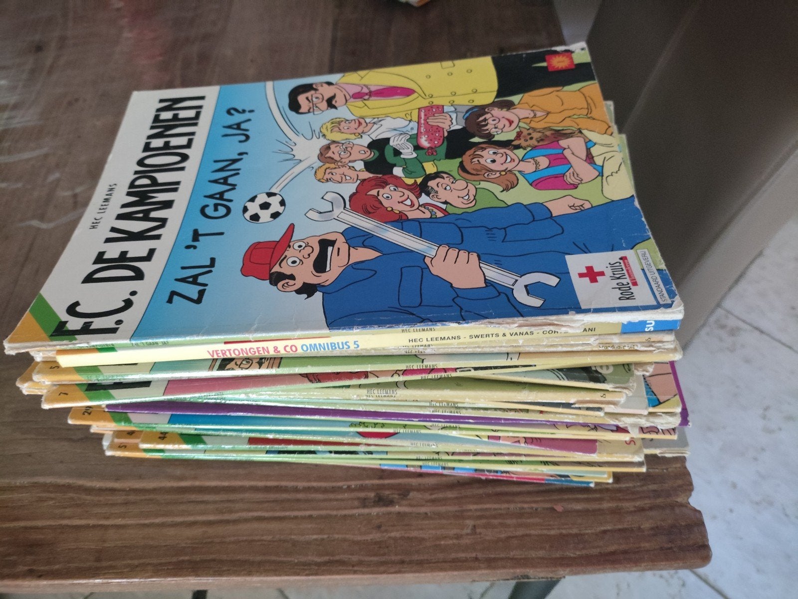 Strips van f.c. de kampioenen en enkele van Vertongen en Co, Boeken, Strips | Comics, Ophalen of Verzenden
