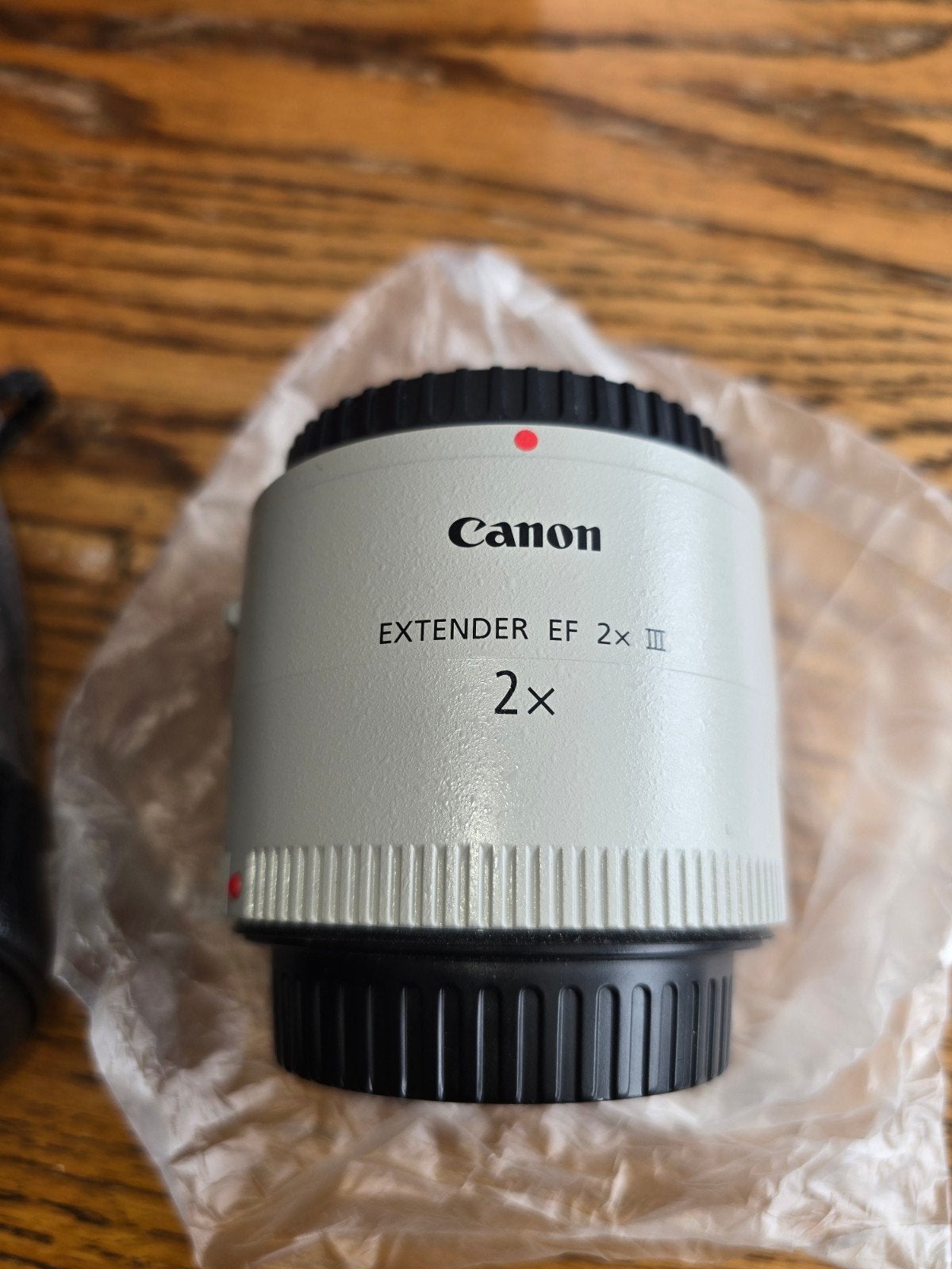 CANON EF 2X III EXTENDER, TV, Hi-fi & Vidéo, Photo | Lentilles & Objectifs, Neuf, Housse/sac de protection, Canon, Enlèvement