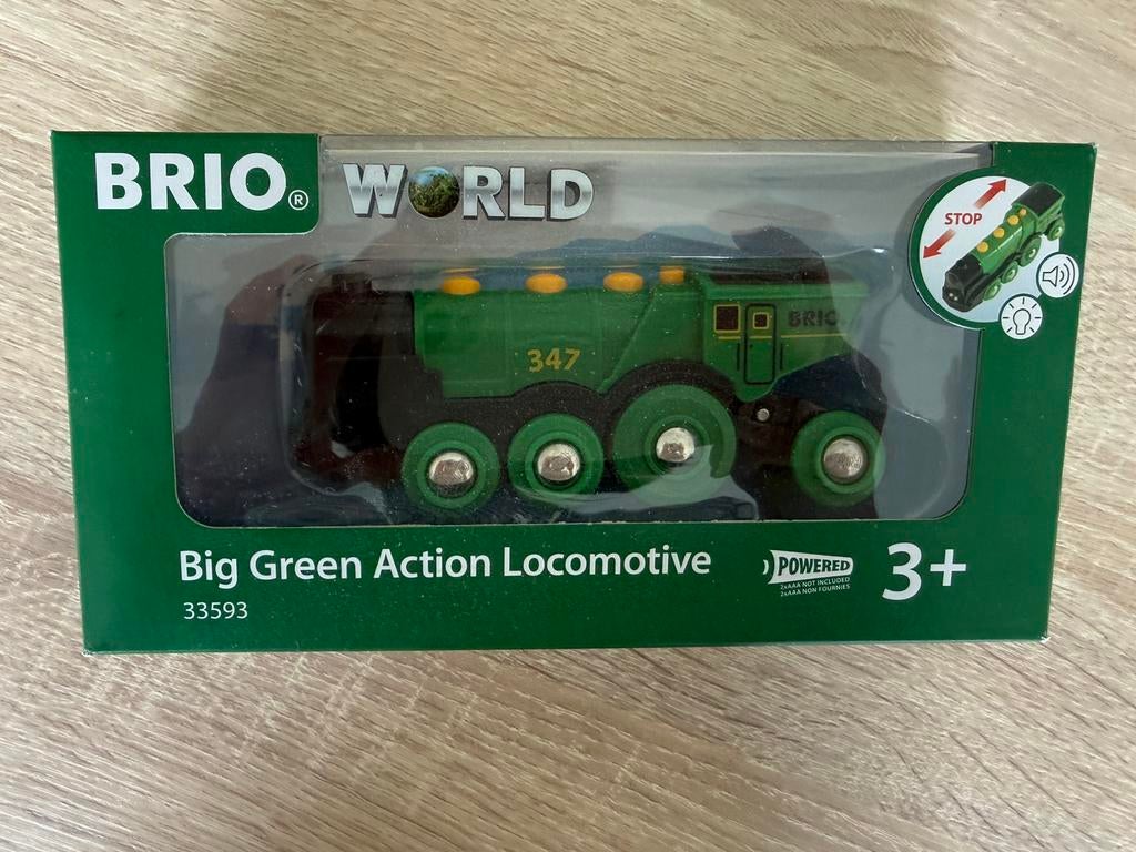 Locomotive brio à piles - A RÉPARER, Enlèvement ou Envoi, Neuf