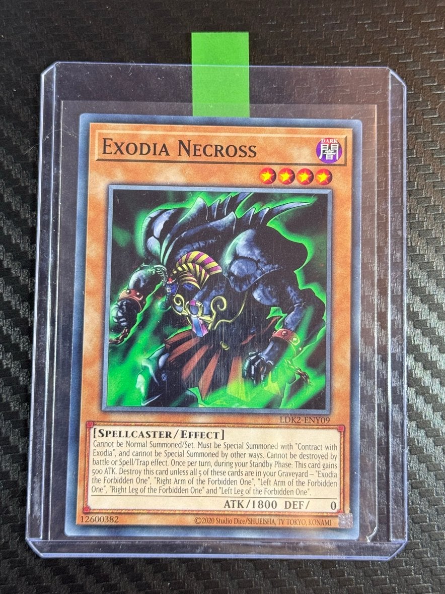Exodia Necross | Ultra Rare | Holo | LDK2 | #LDK2-ENY09, Hobby en Vrije tijd, Verzamelkaartspellen | Yu-gi-Oh!, Verzenden, Zo goed als nieuw