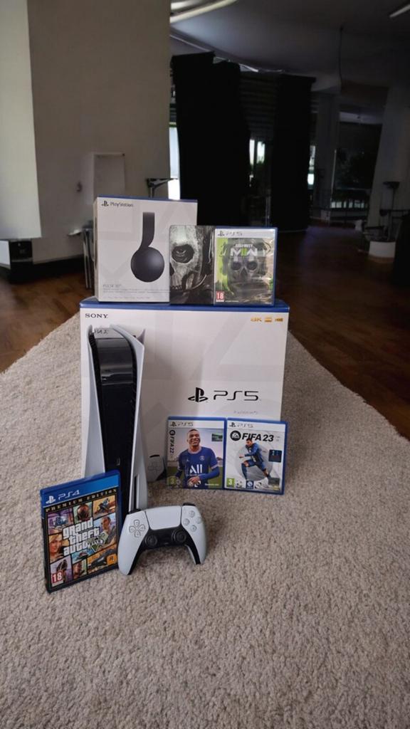 Playstation 5 disc edition, Ophalen of Verzenden, Gebruikt, Playstation 5