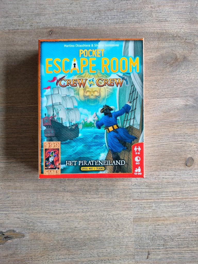 Pocket escape room: Crew vs. Crew, Ophalen, Gebruikt, 999 games