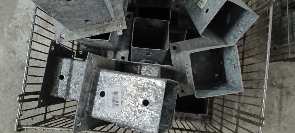 Lot socle pour poteaux 9x9cm, Enlèvement, Neuf, Autres types