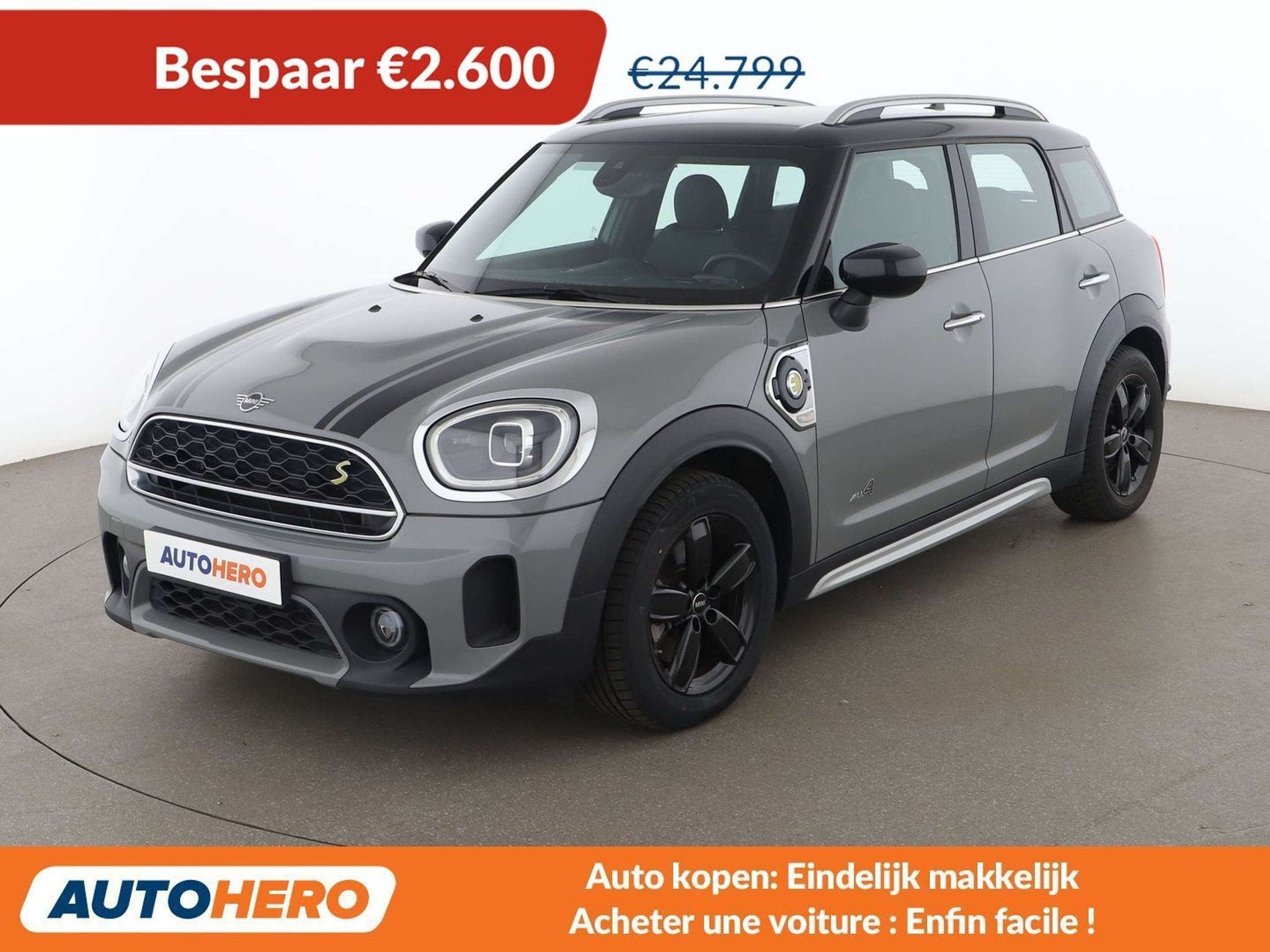MINI Cooper SE Countryman Cooper S E Hybrid ALL4 Classic Tri, Autos, Argent ou Gris, Countryman, 5 portes, 5 places