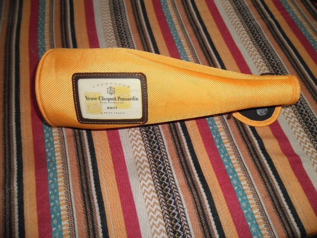 fles cover champagne veuve cliquot, Ophalen, Champagne