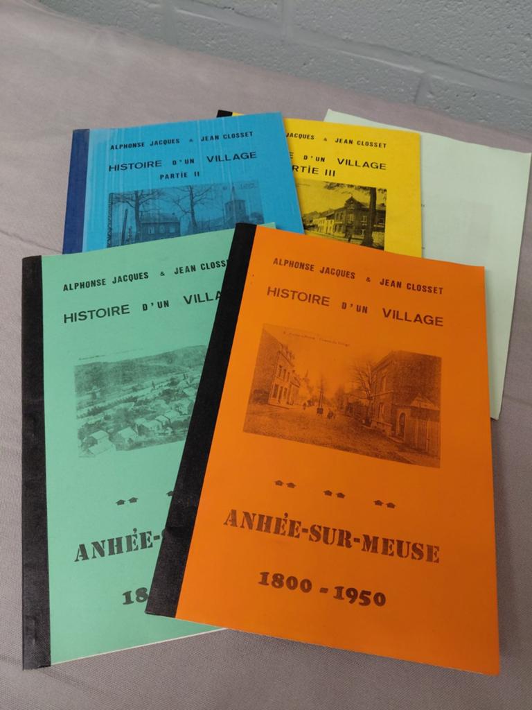 Ouvrages sur l'histoire d' Anhée sur Meuse de 1800 à 1950, Enlèvement ou Envoi