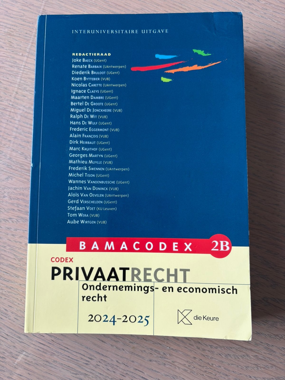 Bamacodex 2B - Privaatrecht, Boeken, Ophalen of Verzenden, Zo goed als nieuw