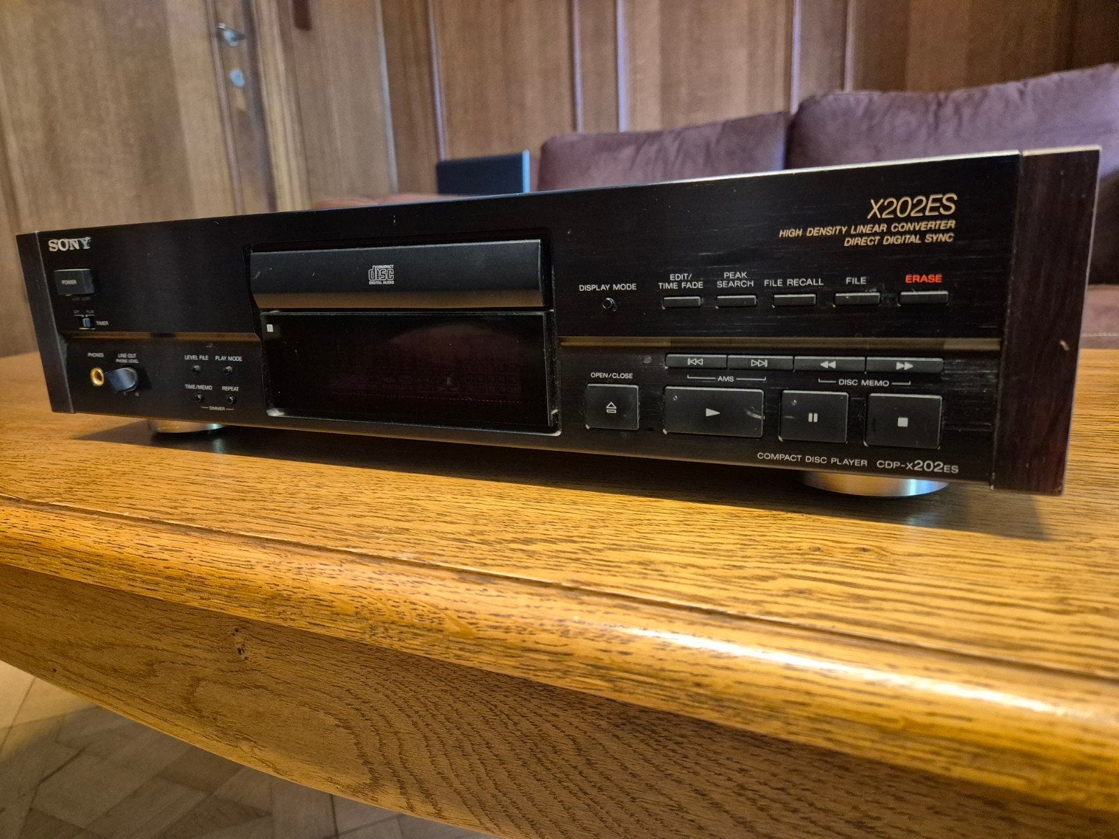 Lecteur CD Sony CDP-X202ES excellent état, Audio, Tv en Foto, Cd-spelers, Zo goed als nieuw, Sony, Ophalen of Verzenden