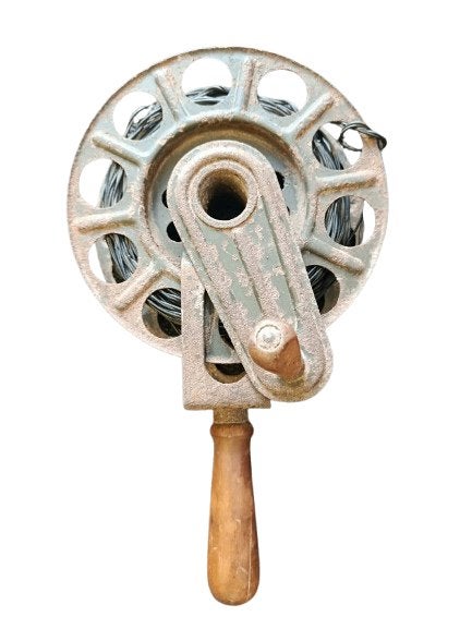 Enrouleur de câble de campagne Allemand Wehrmacht 1939, Collections, Enlèvement ou Envoi