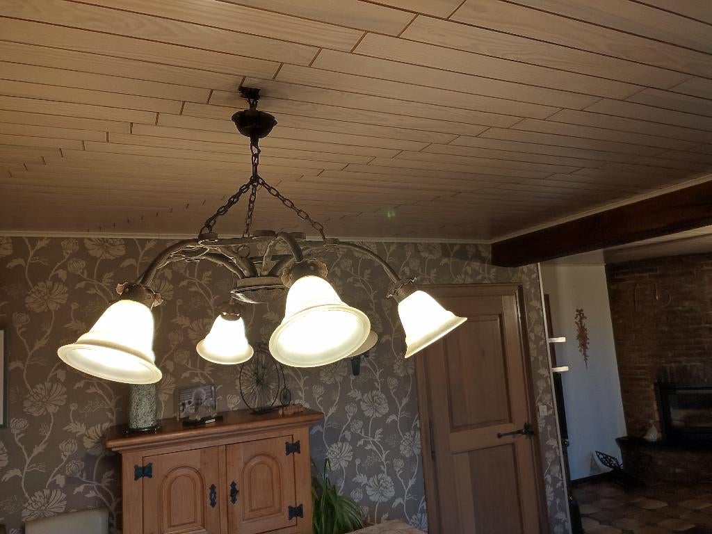 Suspension, Maison & Meubles, Enlèvement, Utilisé, Verre