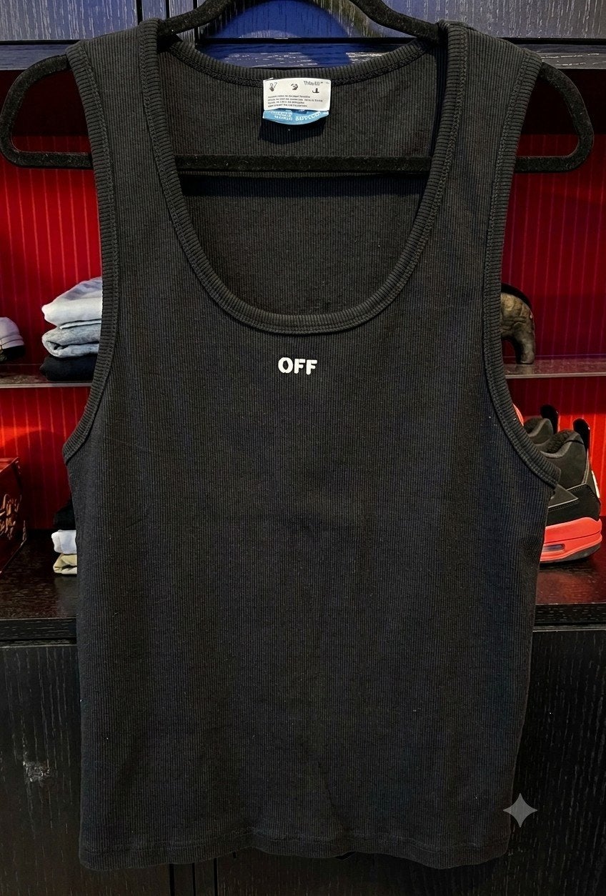 Débardeur noir Off-White taille L, Vêtements | Hommes, Vêtements Homme Autre, Enlèvement ou Envoi, Comme neuf, Off-White