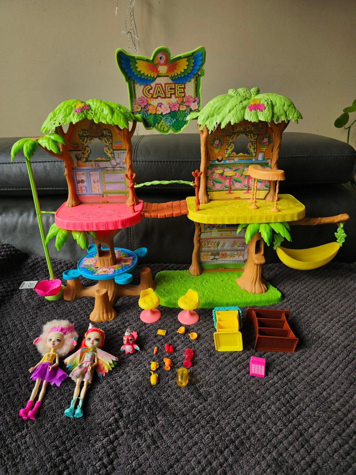 Enchantimals café, Kinderen en Baby's, Ophalen, Gebruikt, Poppenhuis