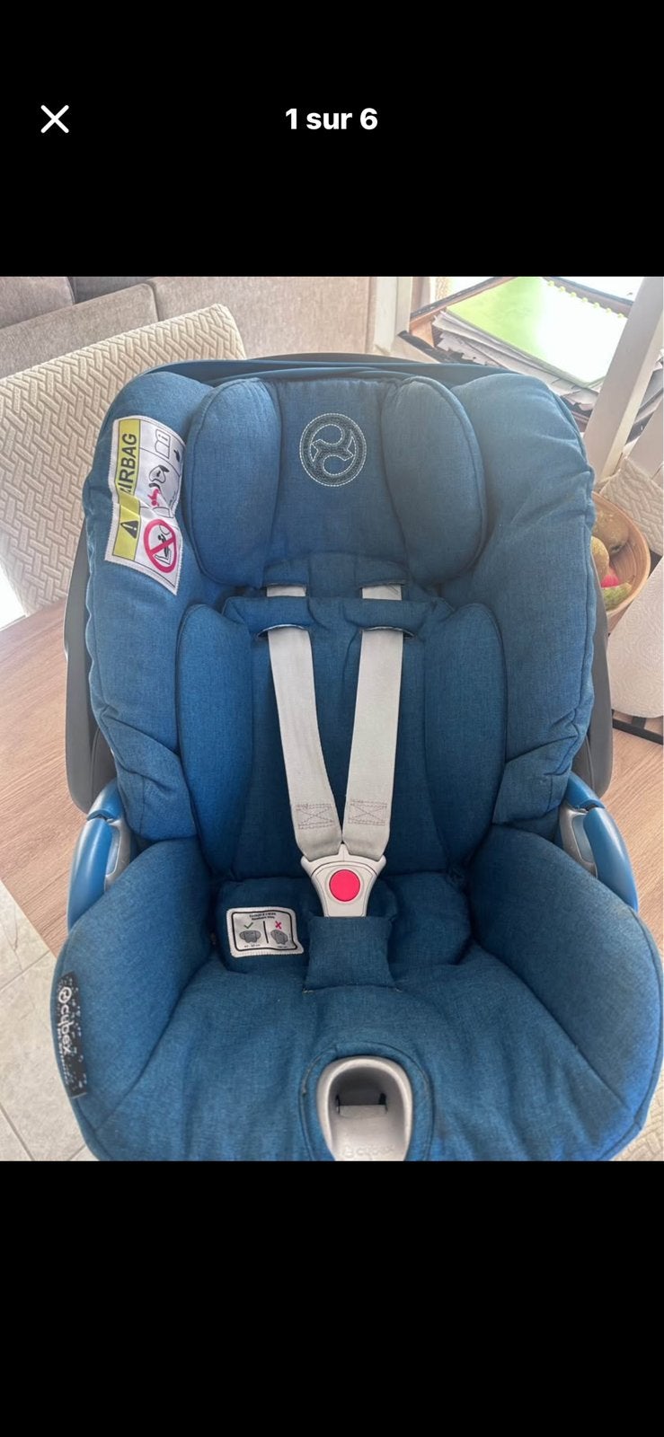 Siege auto cybex cloud, Enfants & Bébés, Sièges auto, Enlèvement, Utilisé, Autres marques