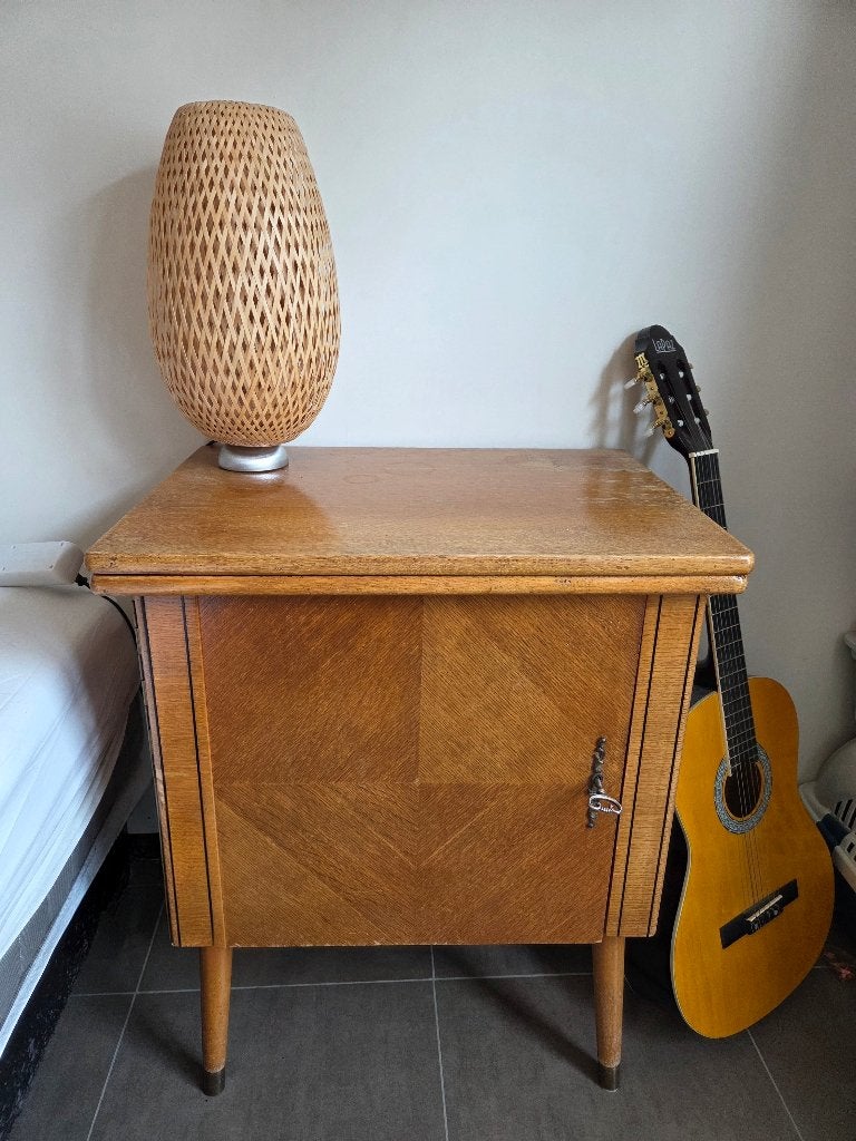 Vintage kastje, Ophalen, Gebruikt, Met deur(en), Vintage