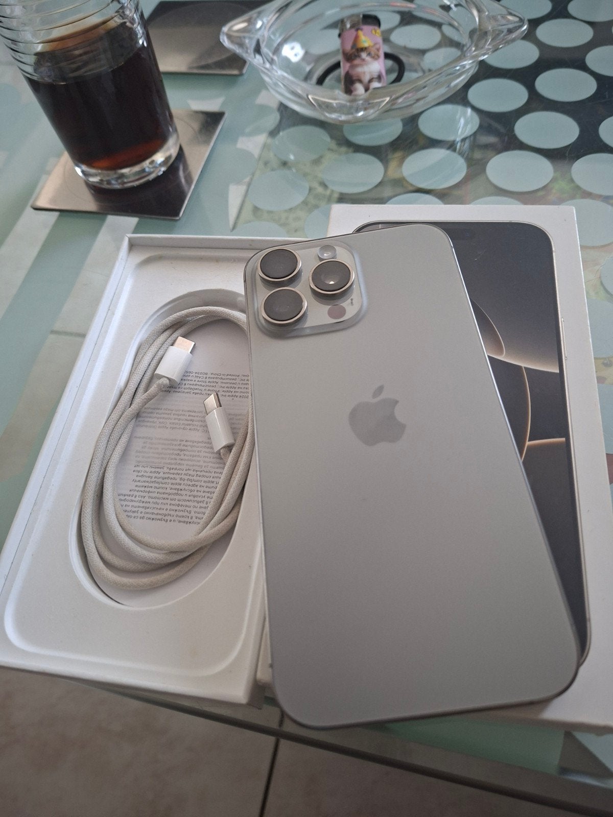 iPhone 16 pro max, IPhone 16 Pro Max, Enlèvement, Utilisé, Argent