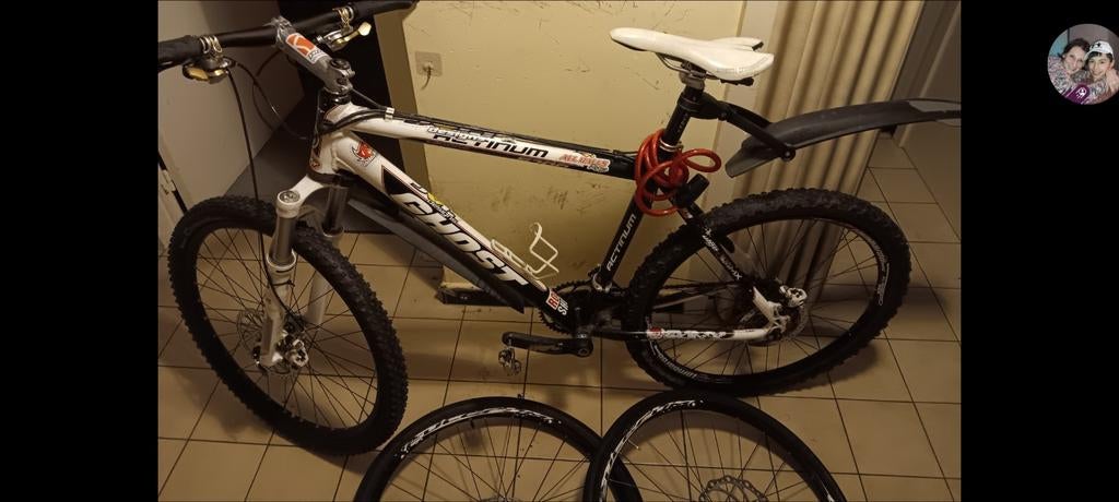 Ghost RTX actinum , met 2 sets velgen, Fietsen en Brommers, Overige merken, Gebruikt, Hardtail, Heren