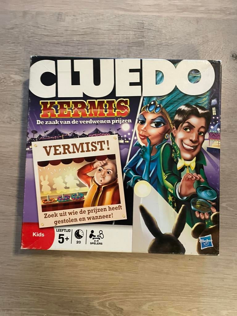 Cluedo junior, Ophalen, Zo goed als nieuw