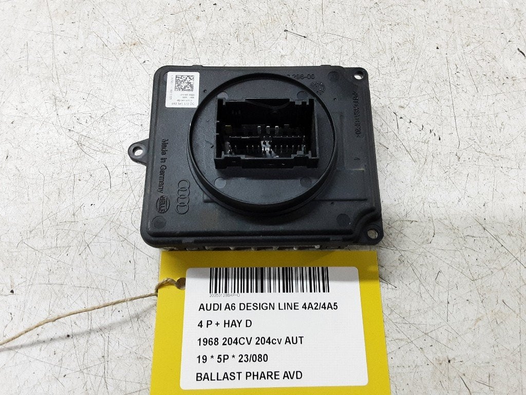 BALLAST DE PHARE XENON DROIT A6 Avant (C8) (4K0941572DC), Auto-Union-Straße  1,
85057  Ingolstadt, DE, Info@audi.de, Audi, Utilisé
