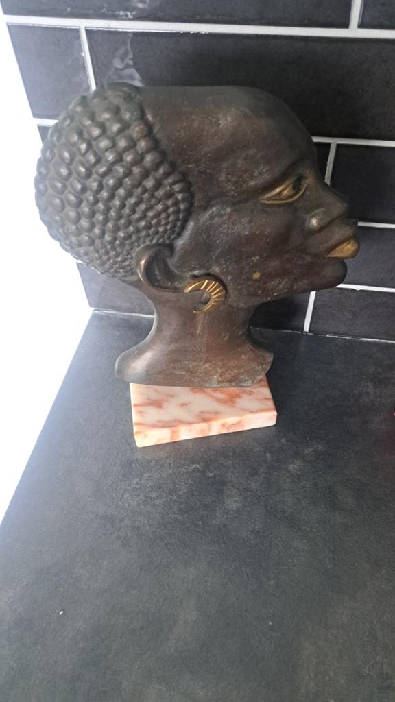 Afrikaans beeld metaal, Ophalen of Verzenden