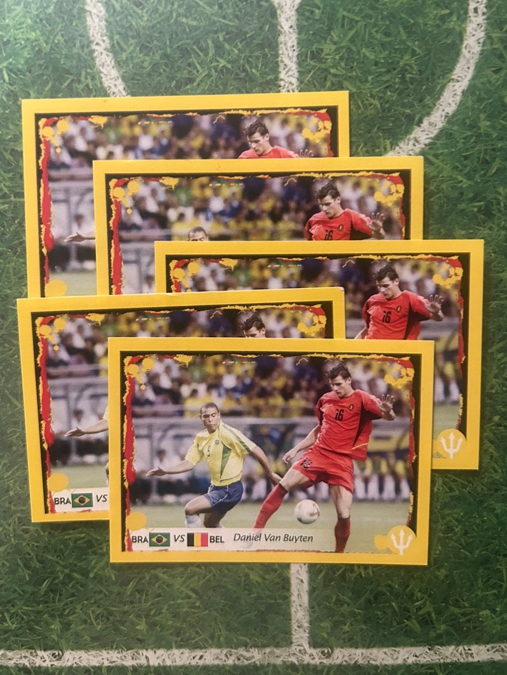 Ronaldo Nazario kaart en stickers, Ophalen of Verzenden, Nieuw, Stickers en Plaatjes