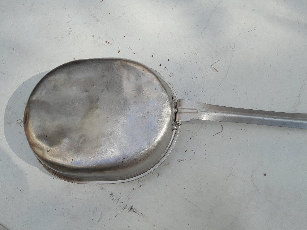 Originele Vintage US Army Mess Kit – (Gemarkeerd: US WYOTT), Ophalen of Verzenden, Landmacht, Overige typen