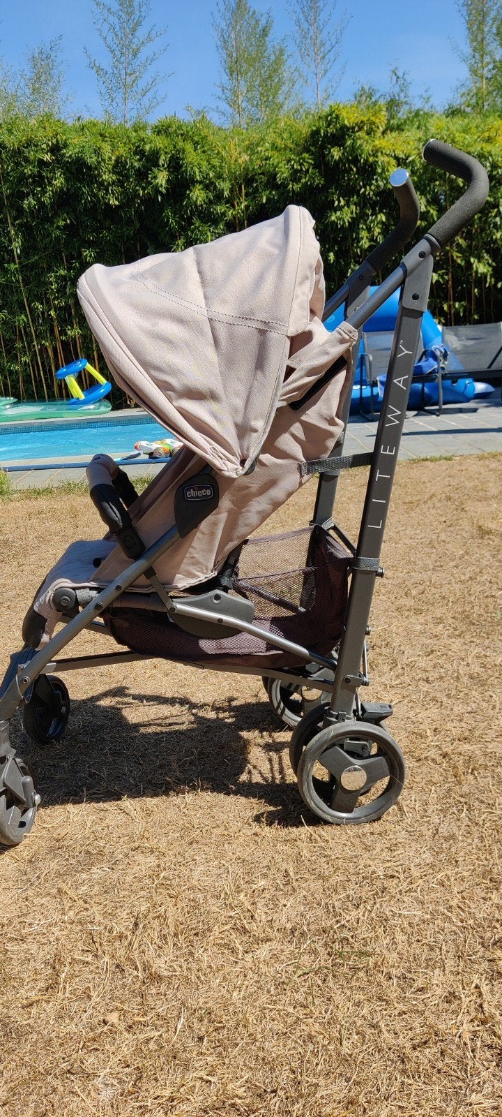 Chicco Liteway buggy, Ophalen, Zo goed als nieuw, Verstelbare rugleuning