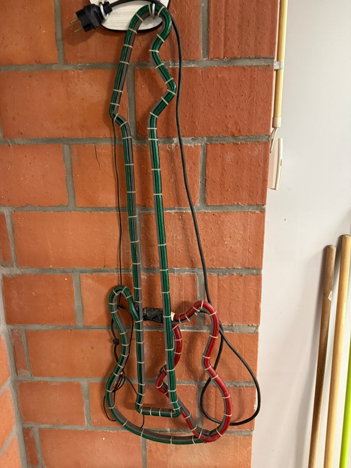 Gitaar met verlichting, Musique & Instruments, Enlèvement, Comme neuf