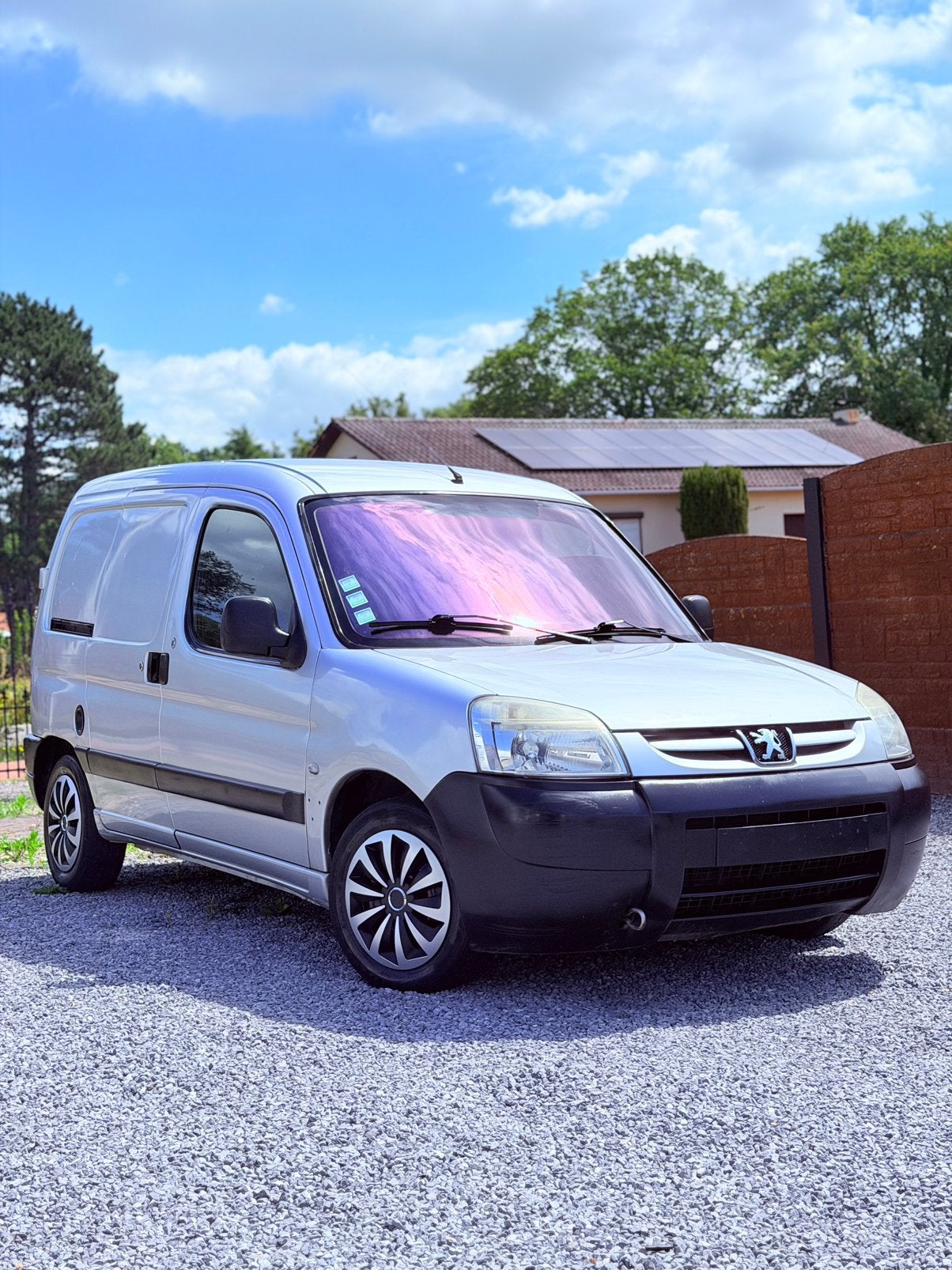 Peugeot partner 1.6hdi 2010 met airco zeer proper, Auto's, Bestelwagens en Lichte vracht, Particulier, ABS, Peugeot, Ophalen