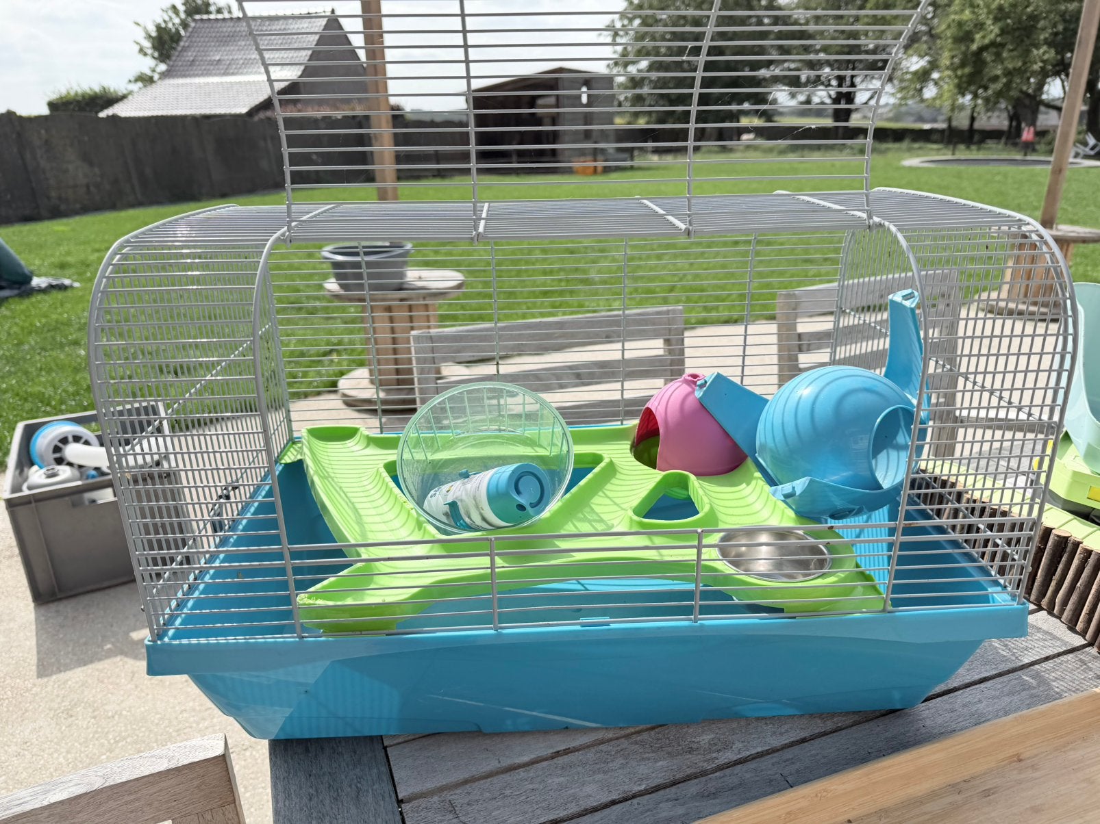 Hamsterkooi, Ophalen, Zo goed als nieuw, Kooi