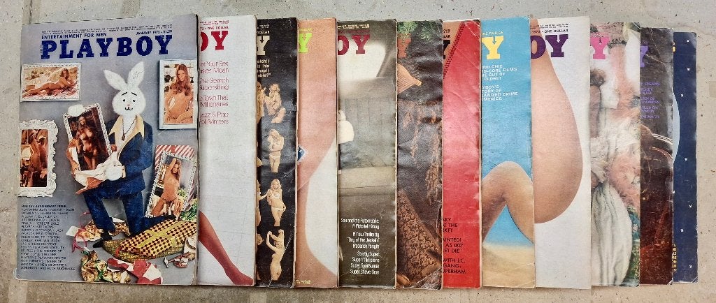 PLAYBOY tijdschriften volledige jaargang 1973 - engels, Verzamelen, Ophalen, 1960 tot 1980, Tijdschrift