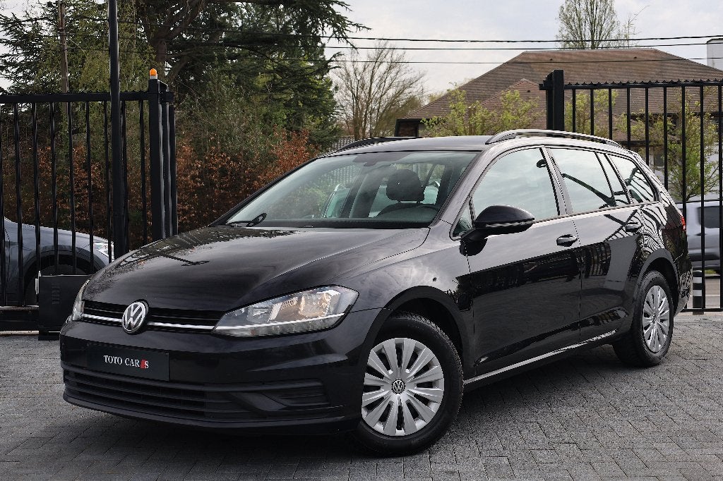 Volkswagen Golf Variant 1.6 CR TDi | Euro 6b | Navi | Camera, Stof, Cruise Control, Zwart, Bedrijf