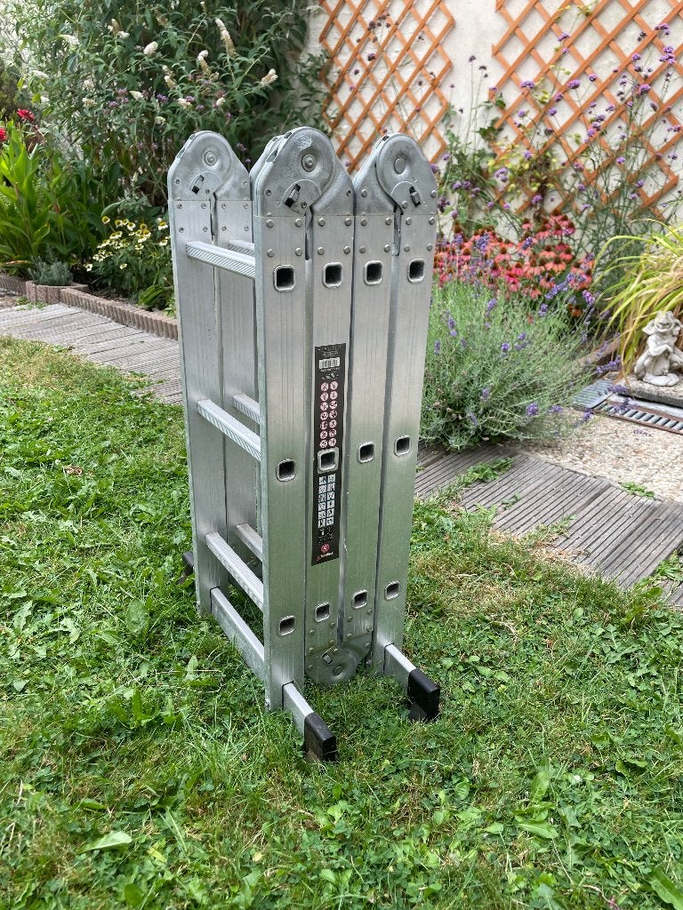 vouwladder, Ophalen, Gebruikt, Ladder, Opvouwbaar of Inschuifbaar