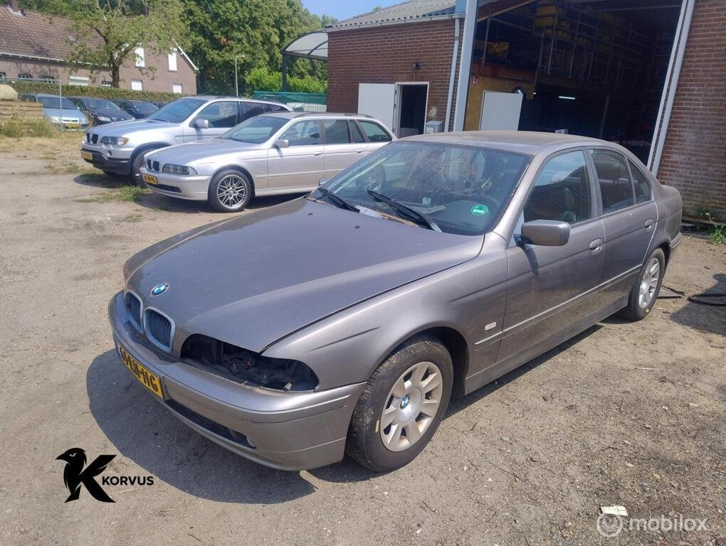 BMW 5-serie 520i 2003 Sterling grau, Gebruikt, BMW, BMW