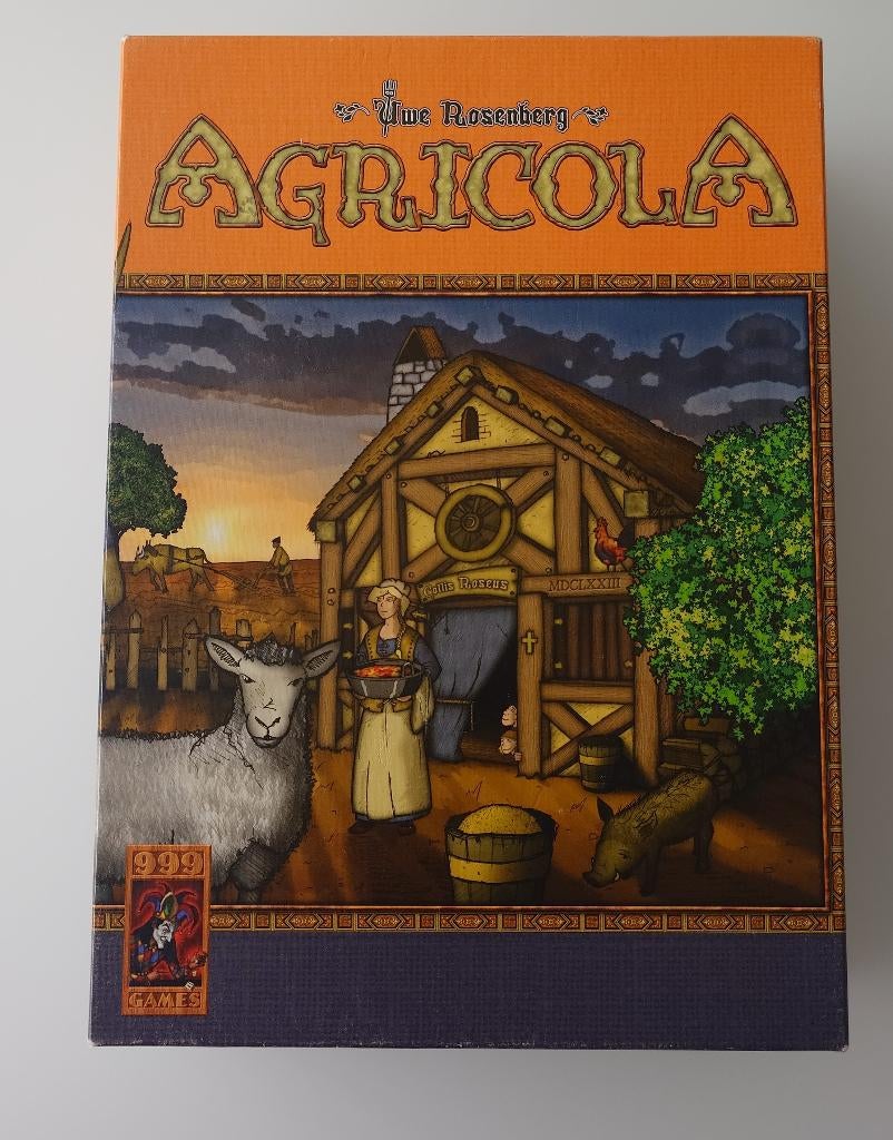 Agricola gezelschapsspel, Hobby en Vrije tijd, Gezelschapsspellen | Bordspellen, Vijf spelers of meer, Ophalen, Zo goed als nieuw