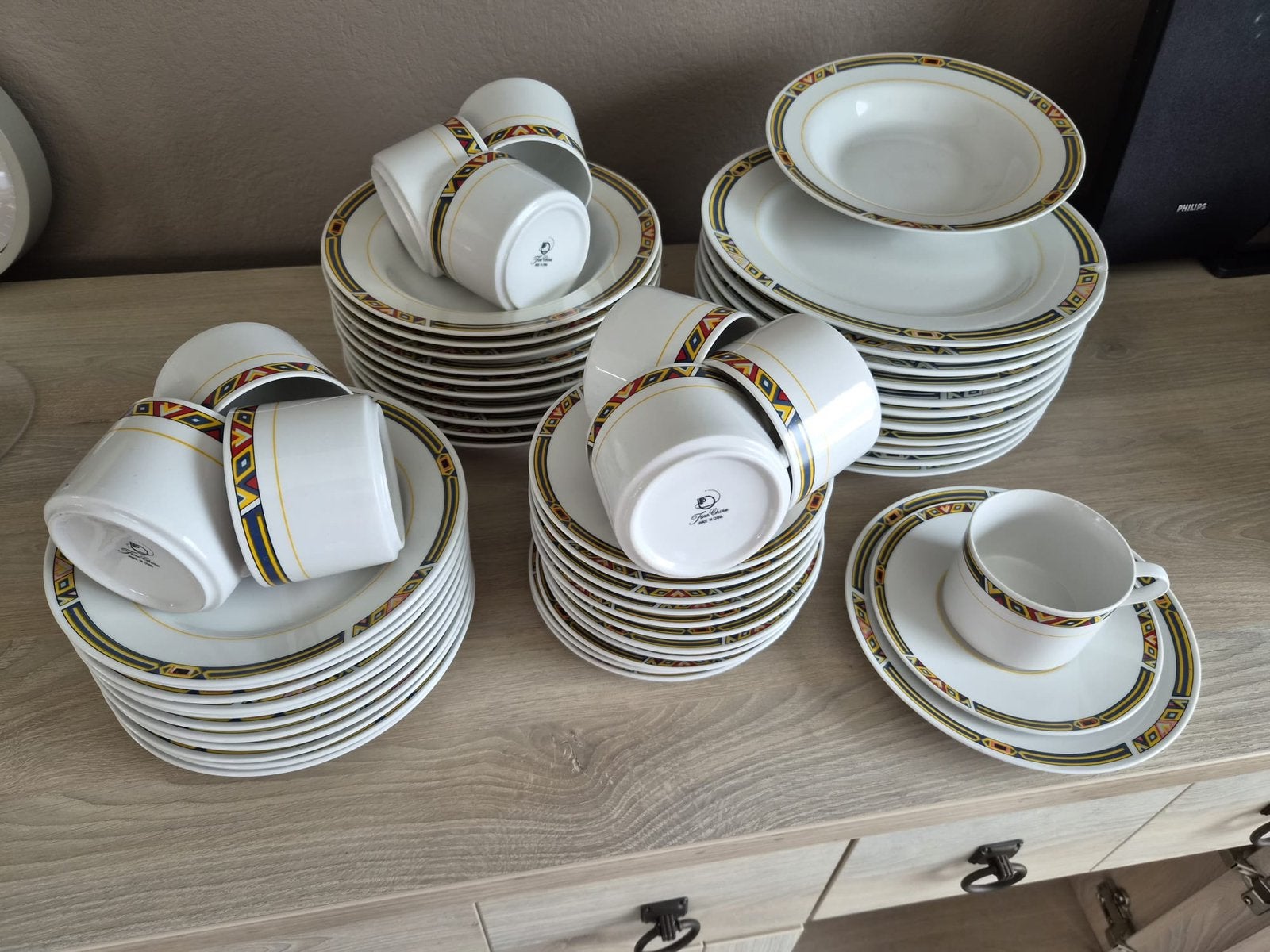 Servies, Ophalen