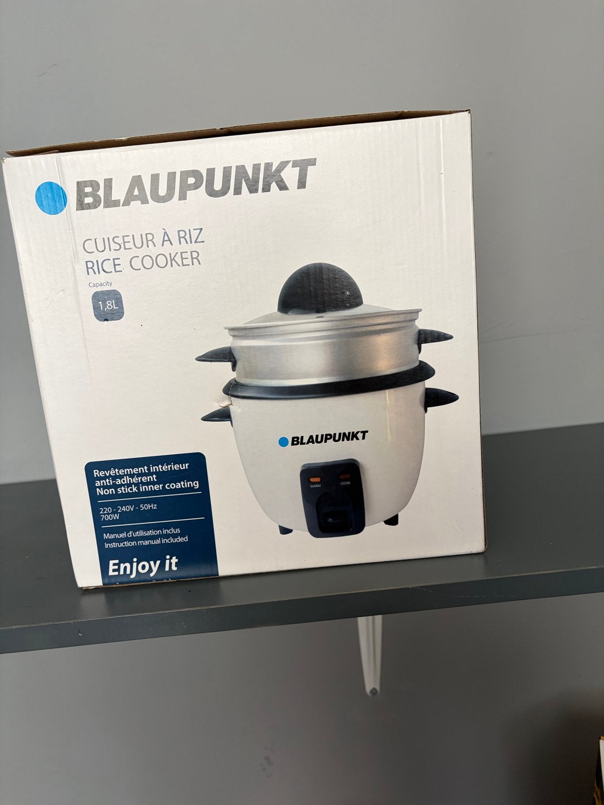 Rijstkoker 2,8 l, Electroménager, Enlèvement, Lave-vaisselle, Neuf
