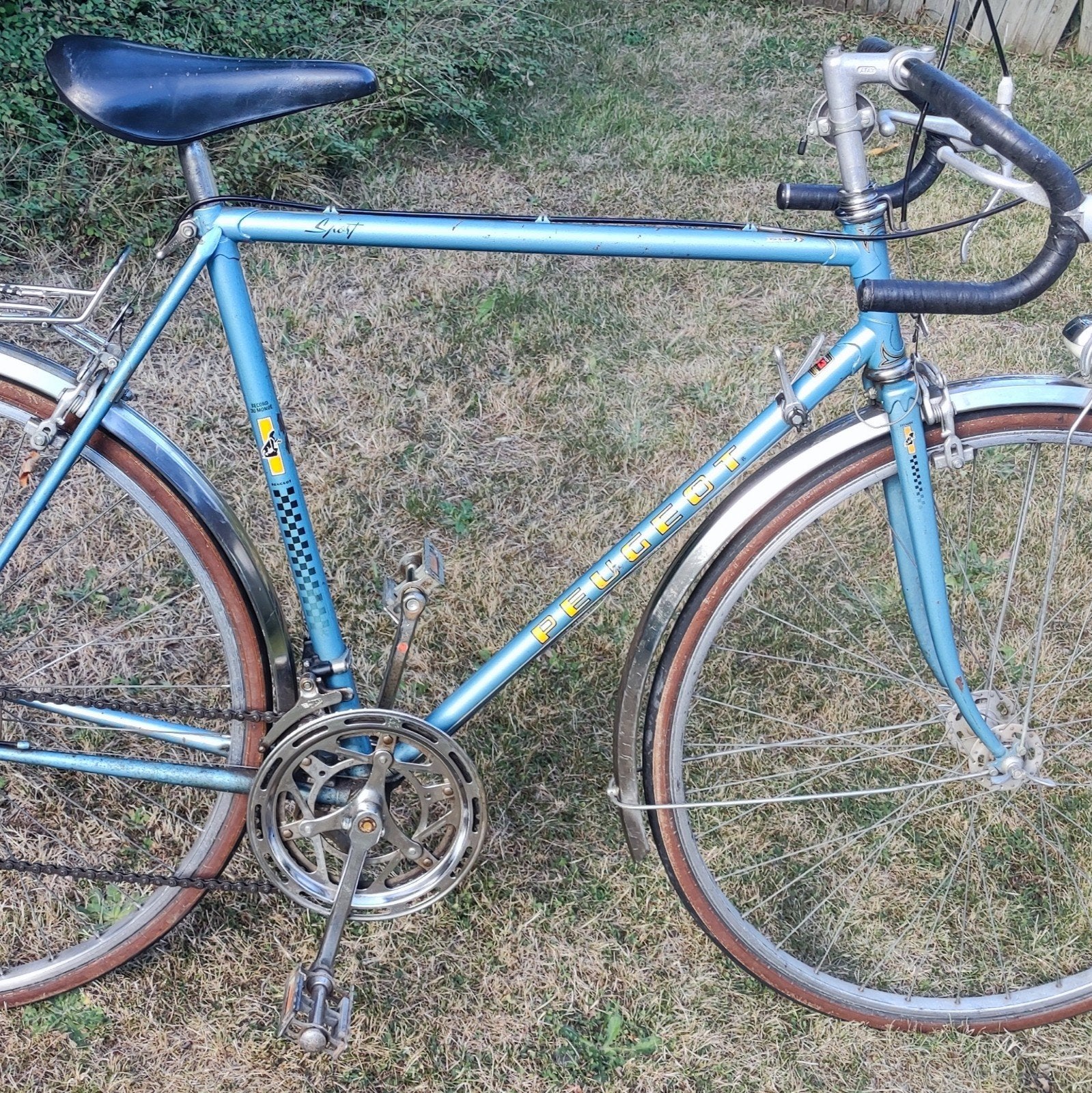 vélo de course vintage Peugeot px50 super randonneur, Ophalen, Velgrem, Peugeot, Jaren '60 of nieuwer