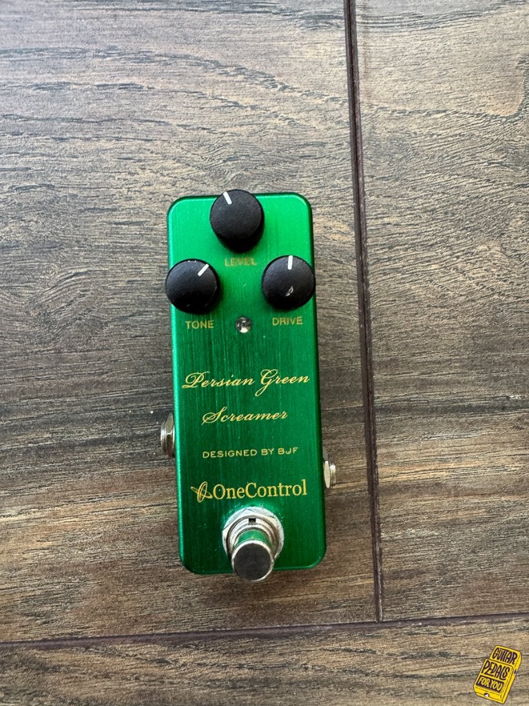 One Control Persian Green Screamer, Muziek en Instrumenten, Ophalen of Verzenden, Zo goed als nieuw, Distortion, Overdrive of Fuzz