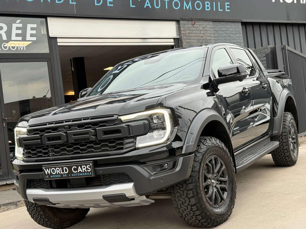 Ford Ranger RAPTOR 2.0 e-4WD - CAMERA360 - DISTRONIC - COC, Gebruikt, Zwart, 4 cilinders, 209 pk