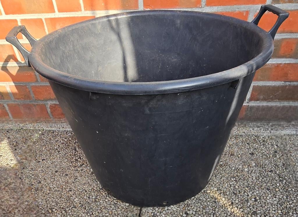 Boomkuip of grote plantenkuip met zeer goede dreinage, Tuin en Terras, Bloempotten, Ophalen, Kunststof, 40 cm of meer, Rond