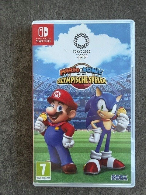 Mario Sonic Olympische Spelen voor Switch, Games en Spelcomputers, Ophalen, Met games, Zo goed als nieuw, Zonder controller
