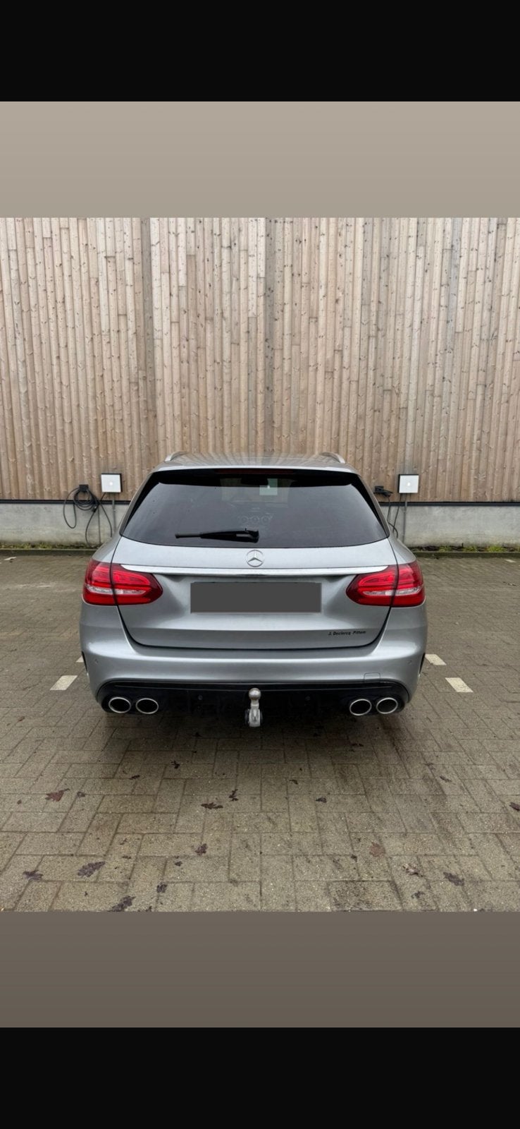 Mercedes C400, option complète 2016, « cargaison légère », Autos, Cuir, Argent ou Gris, Achat, 2 places
