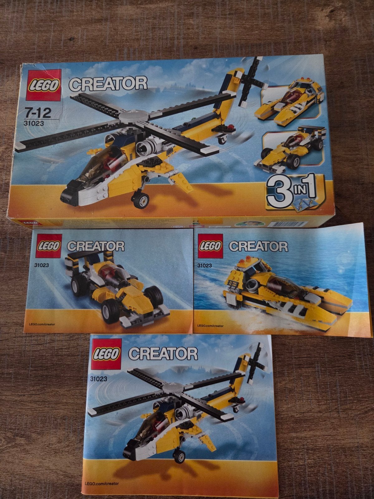 Lego creator 3 in 1 31023, Enlèvement ou Envoi, Lego, Ensemble complet, Comme neuf
