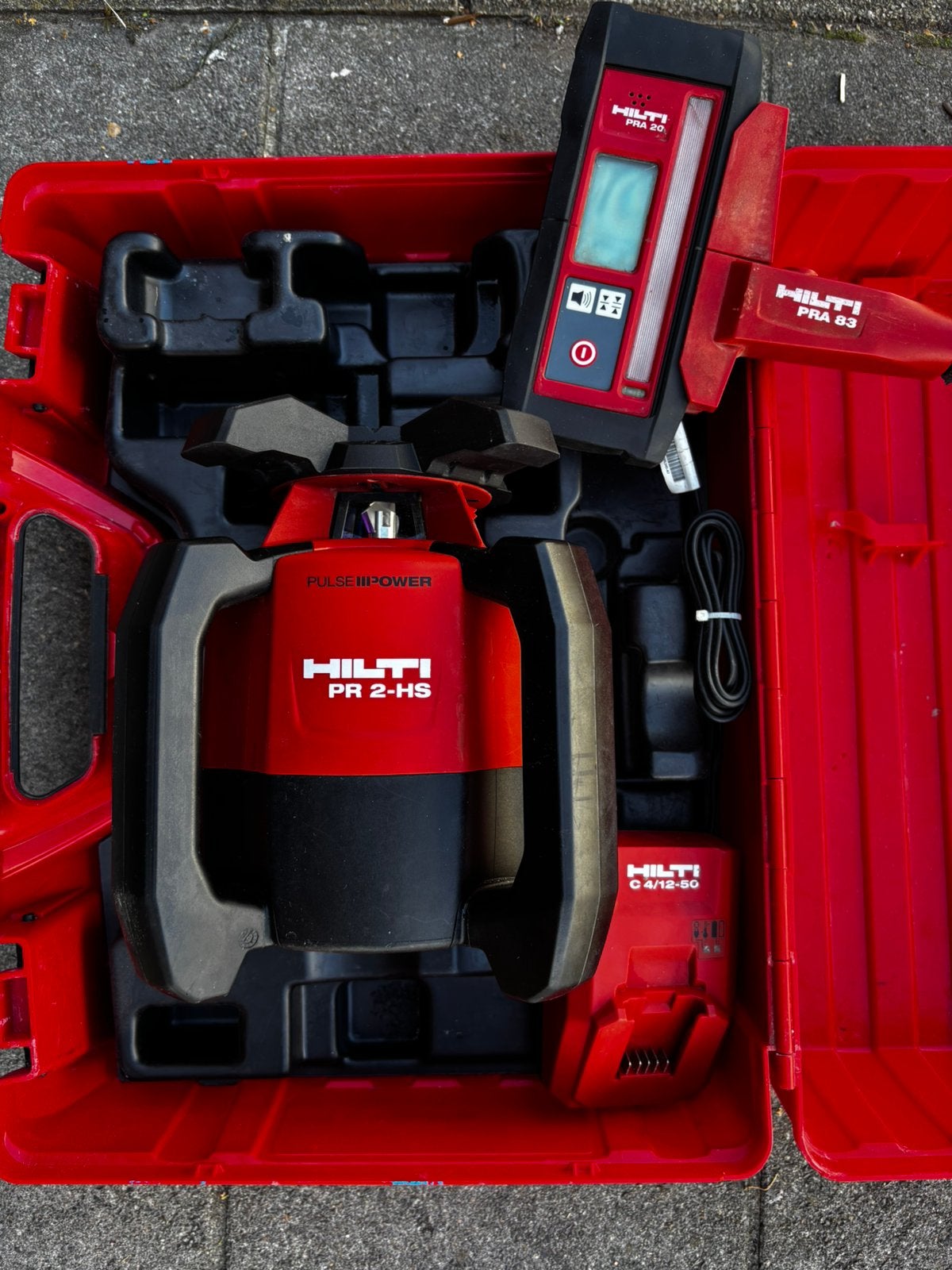 Hilti laser pr 2-hs a12, Doe-het-zelf en Bouw, Meetapparatuur, Ophalen, Zo goed als nieuw